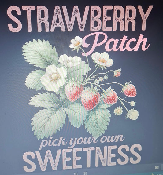 Strawberry Patch Top