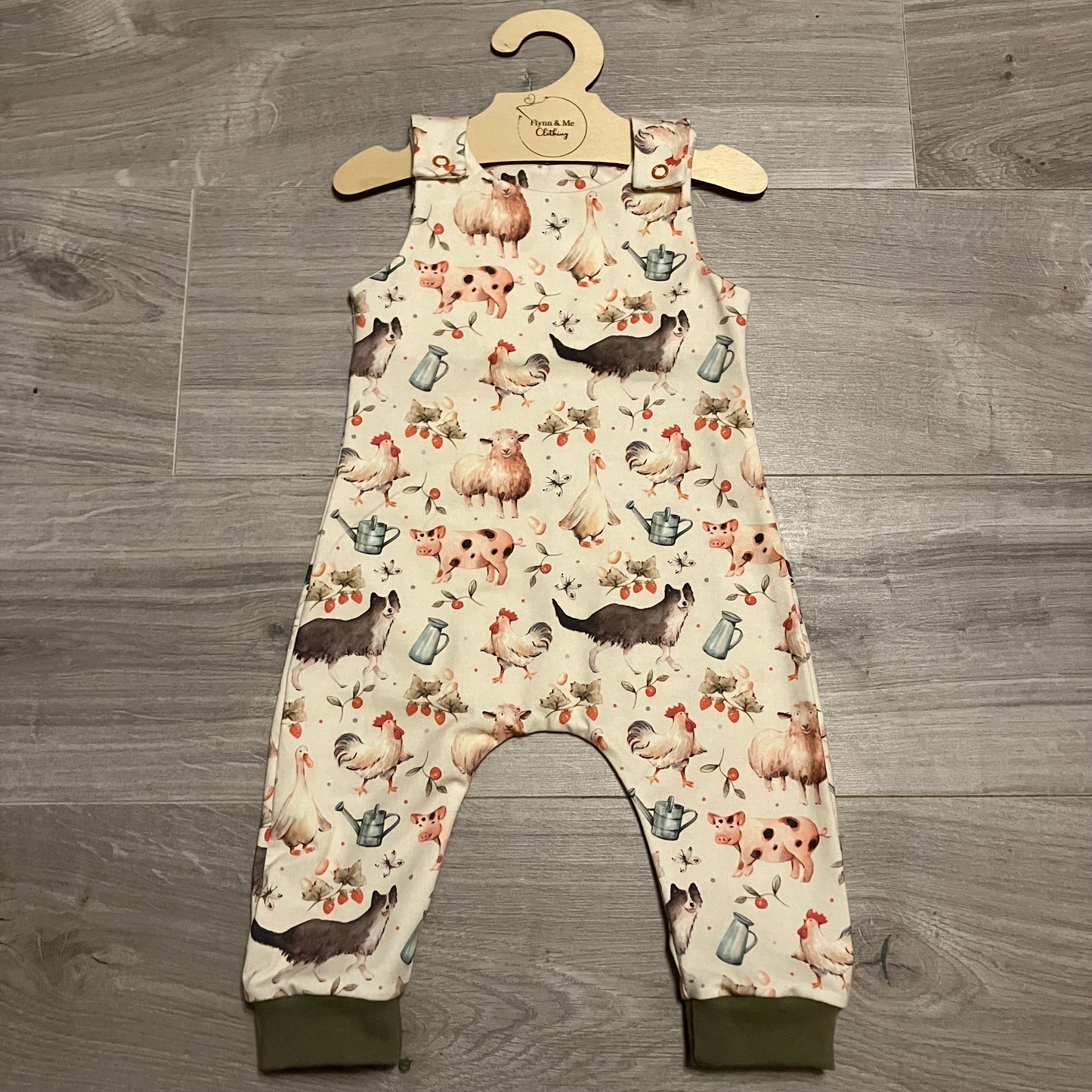 Baa-Baa Berries Romper