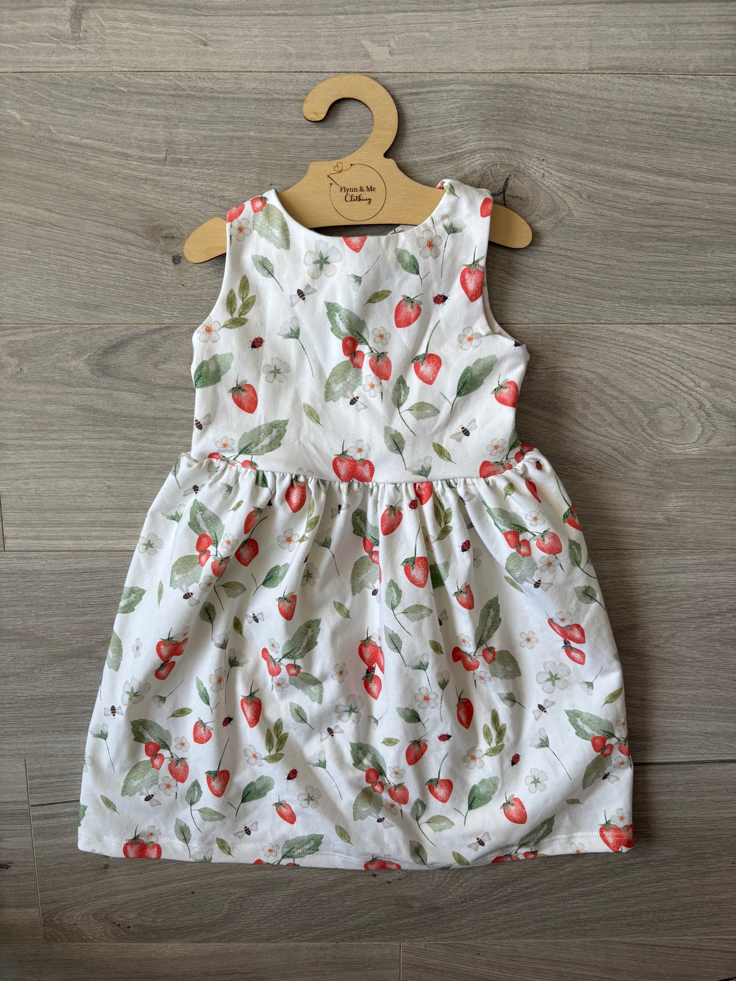 Strawbery Meadow Bow Tie Dress