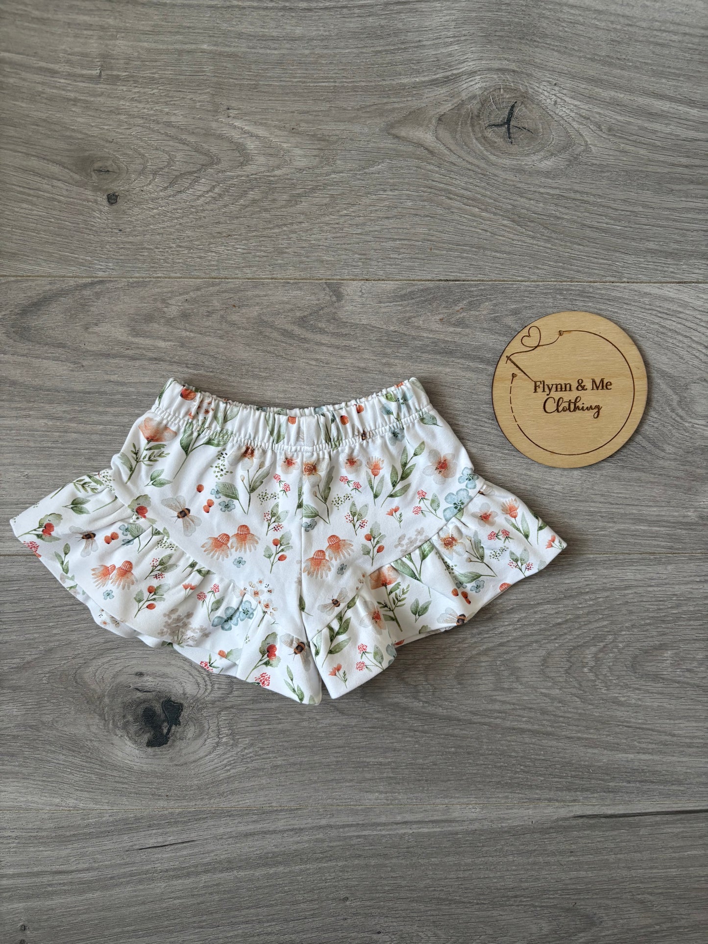 A Buzz About The Meadow Ruffle Shorties