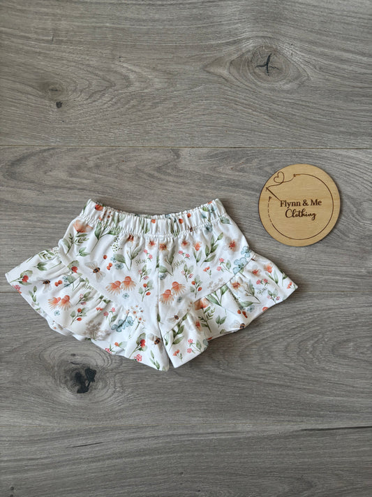 A Buzz About The Meadow Ruffle Shorties