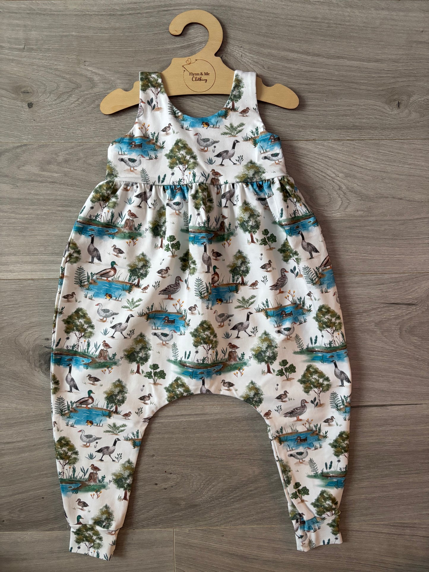 Little Water Waddles Napa Romper