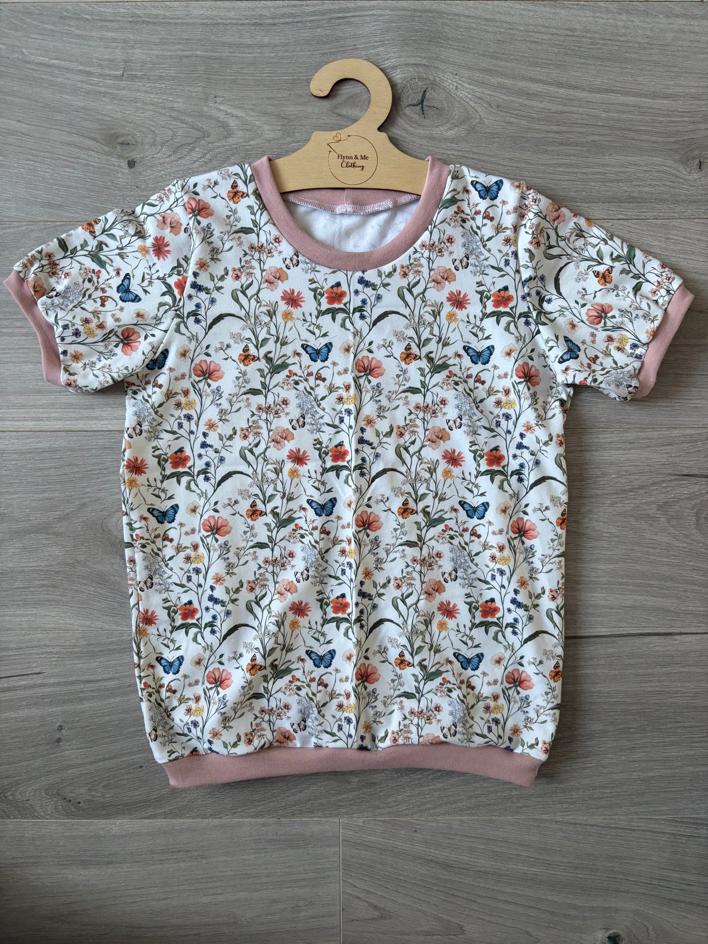 Wildflower Meadow Cuffed Top