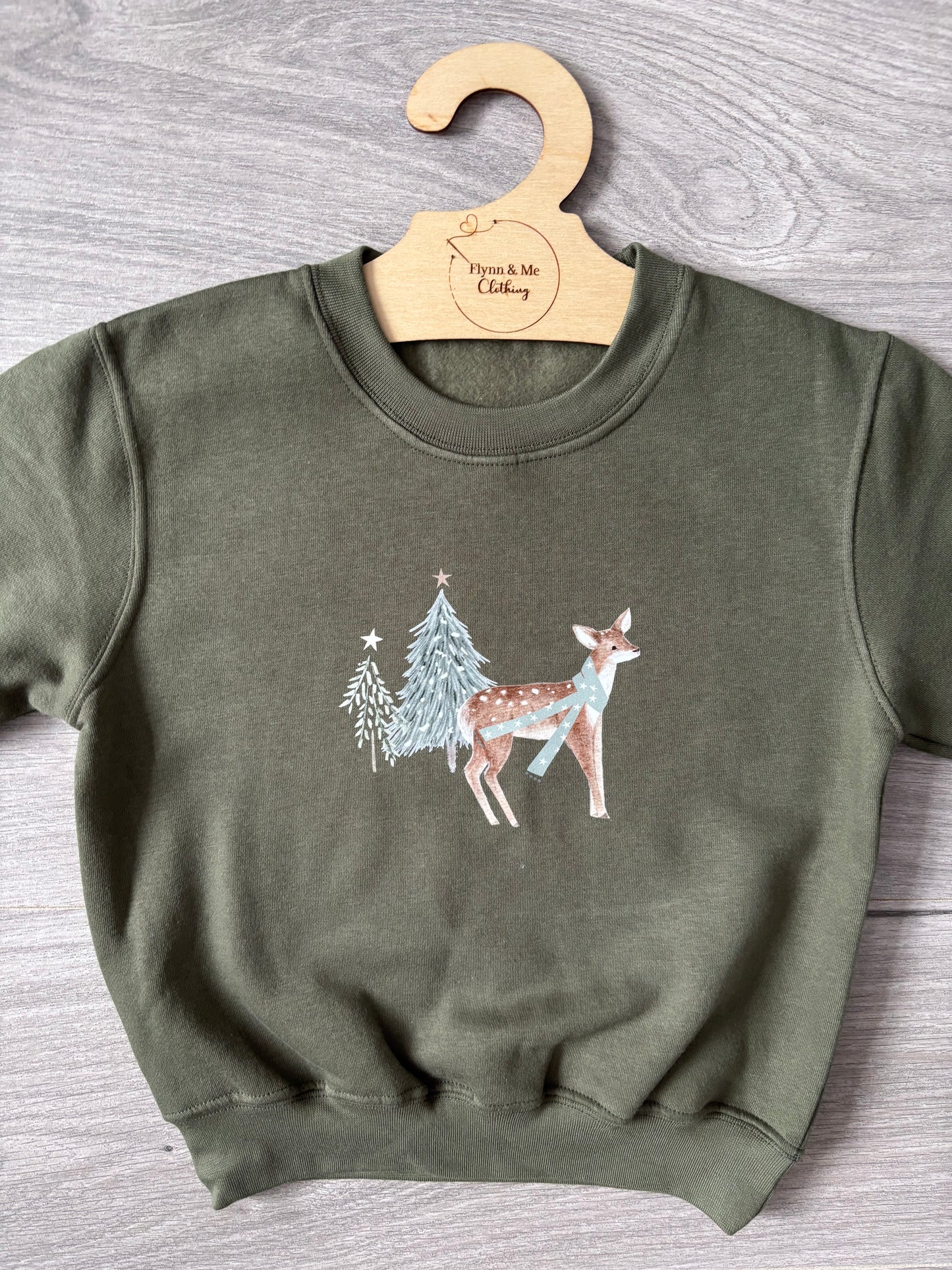 Woodland Deer Sweater