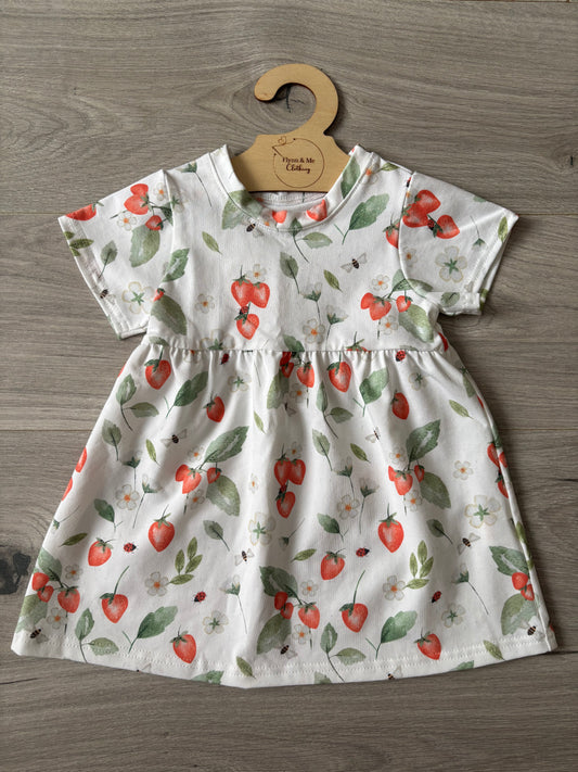 Strawberry Meadow T-Shirt Dress