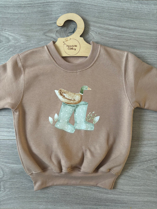 Duck & Wellies Sweater