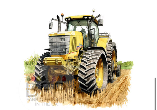 Yellow Tractor Top