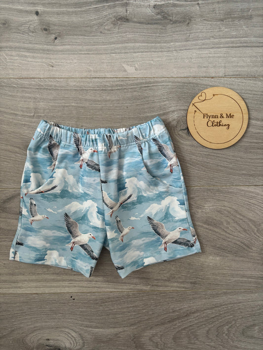 Coastal Breeze Pocket shorts - ready to post