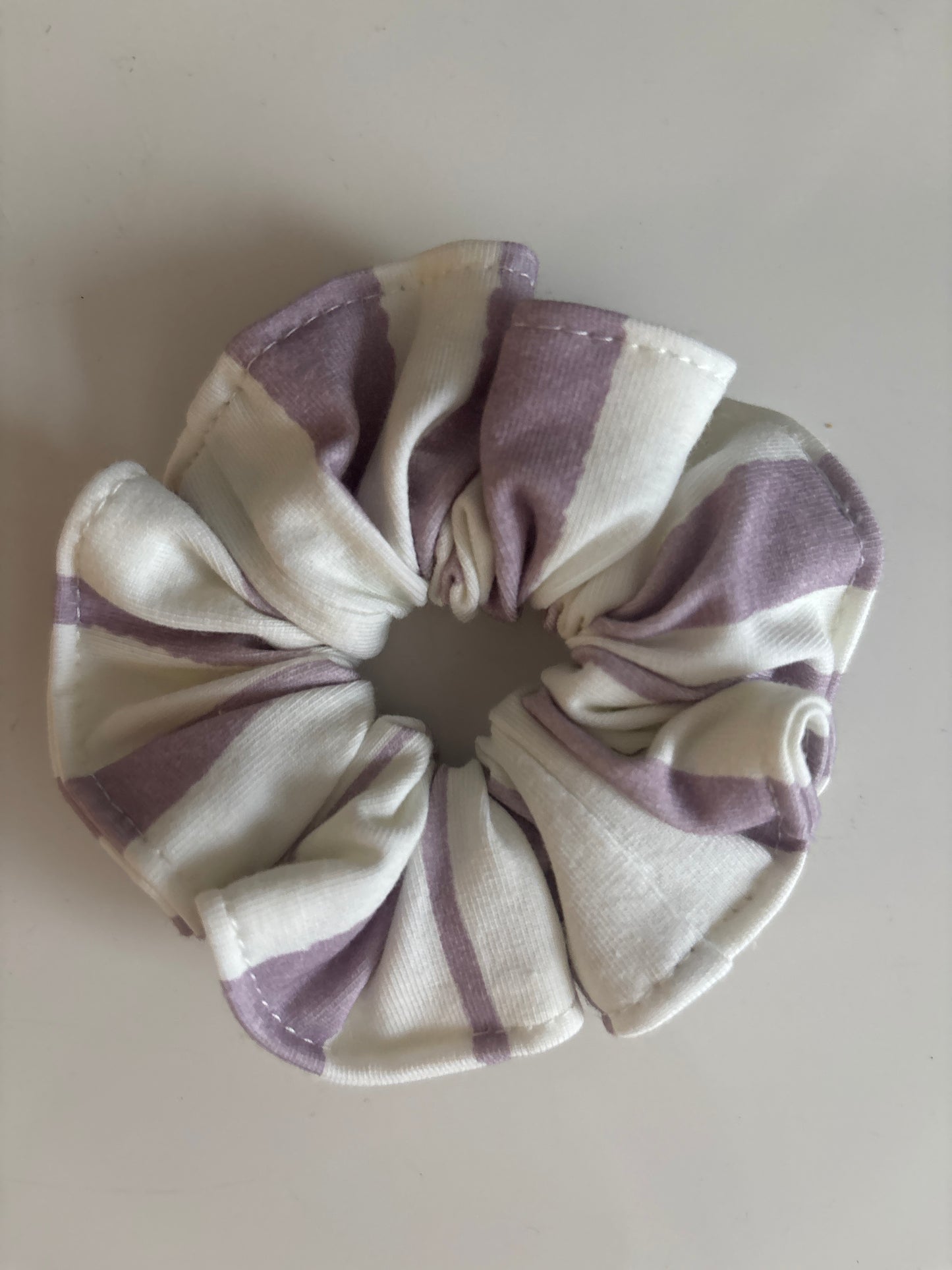 Scrunchies - Purple Stripe