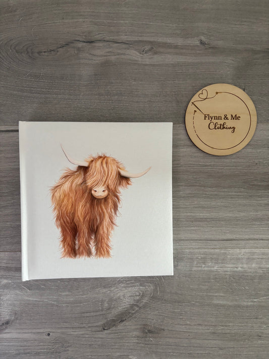 Highland Cow Photo Album