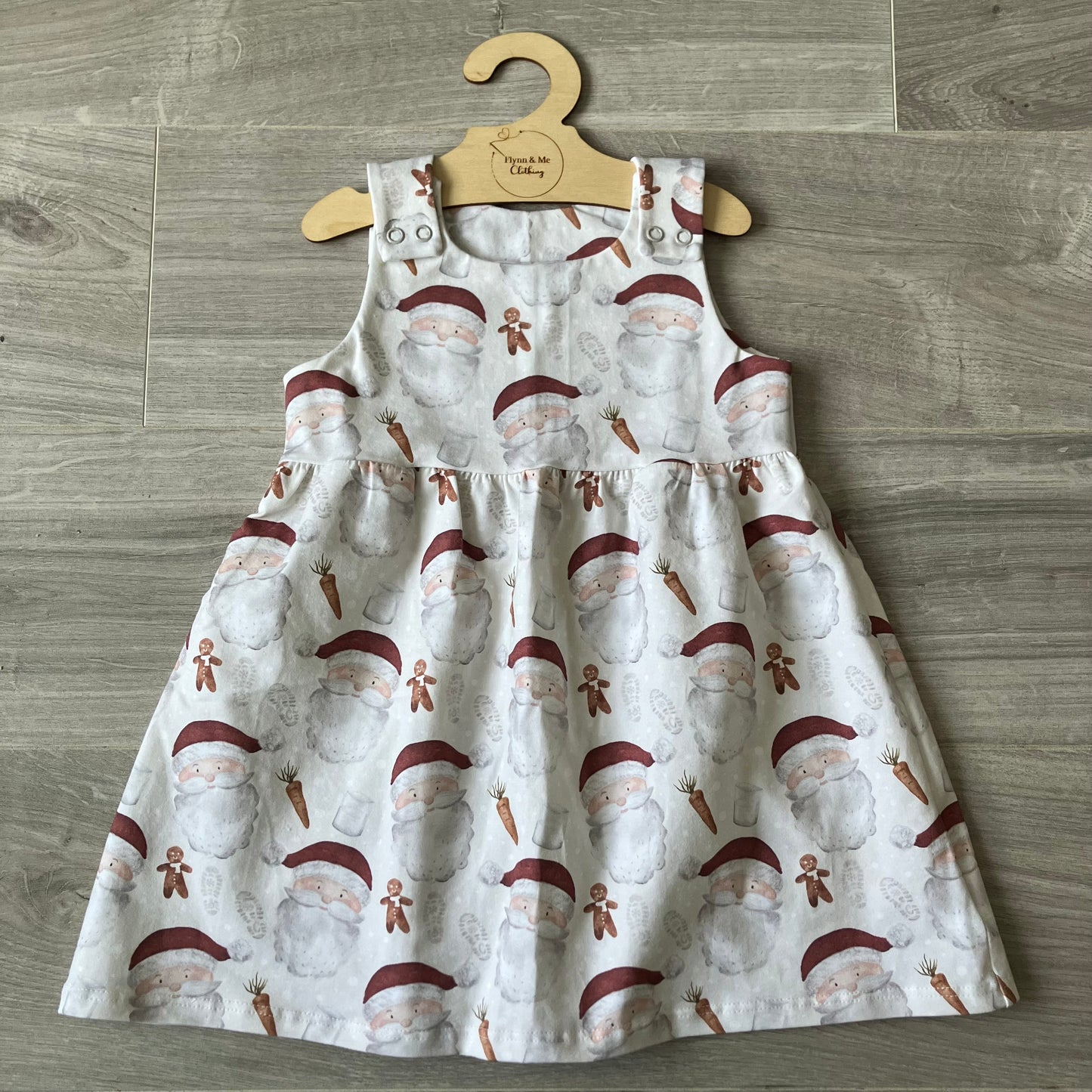 Santa’s Snacks Gathered Dress