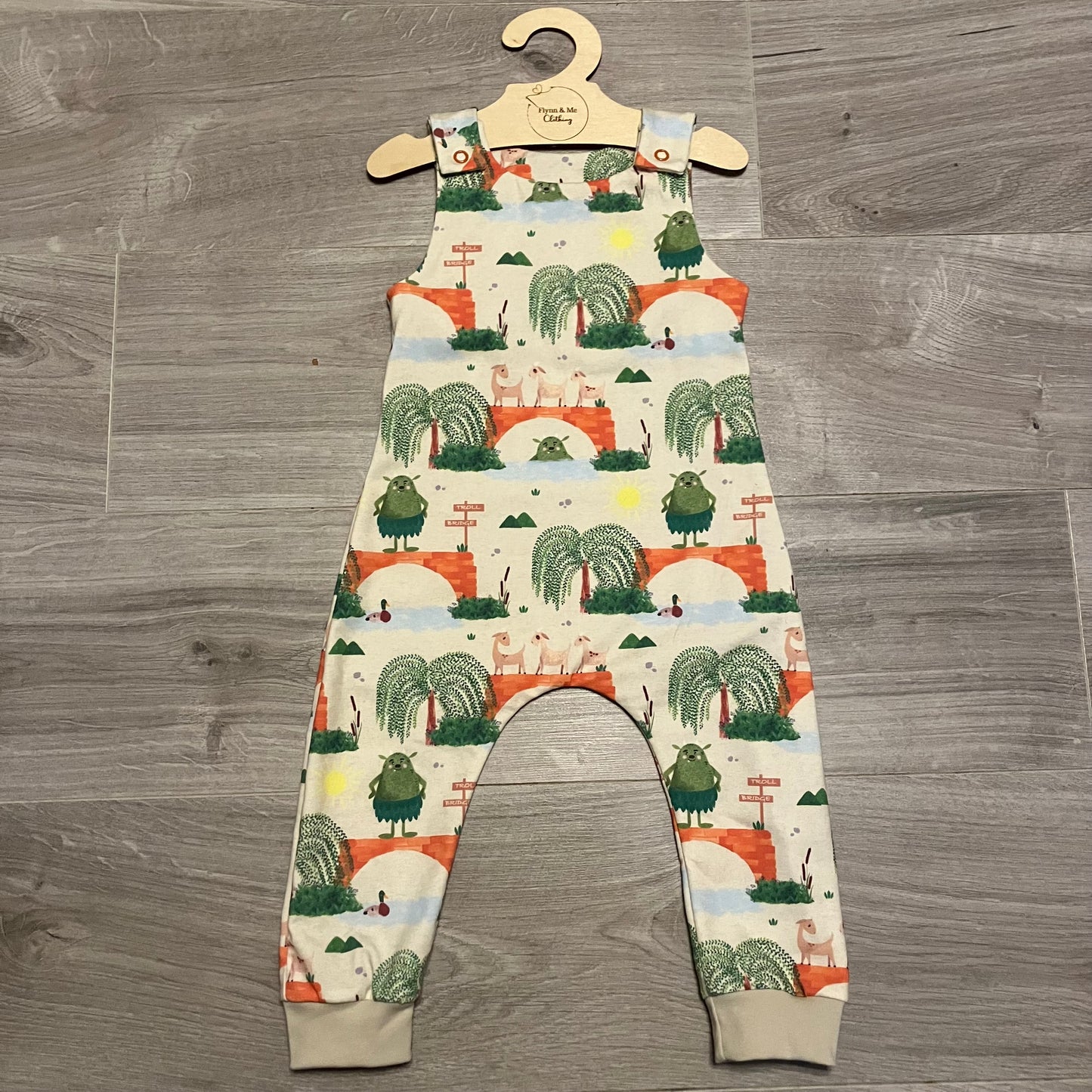 Trip Trap Troll Romper