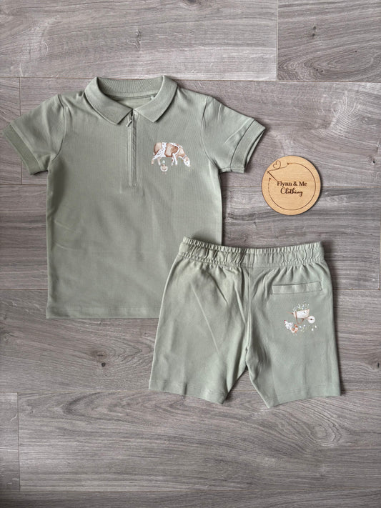 Countryside Animals Polo Set