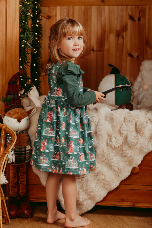 Woodland Post: Letters To Santa Bow Tie Dress