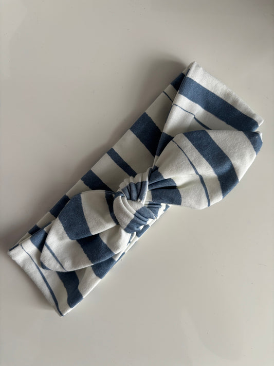 Headbands - Navy Stripes