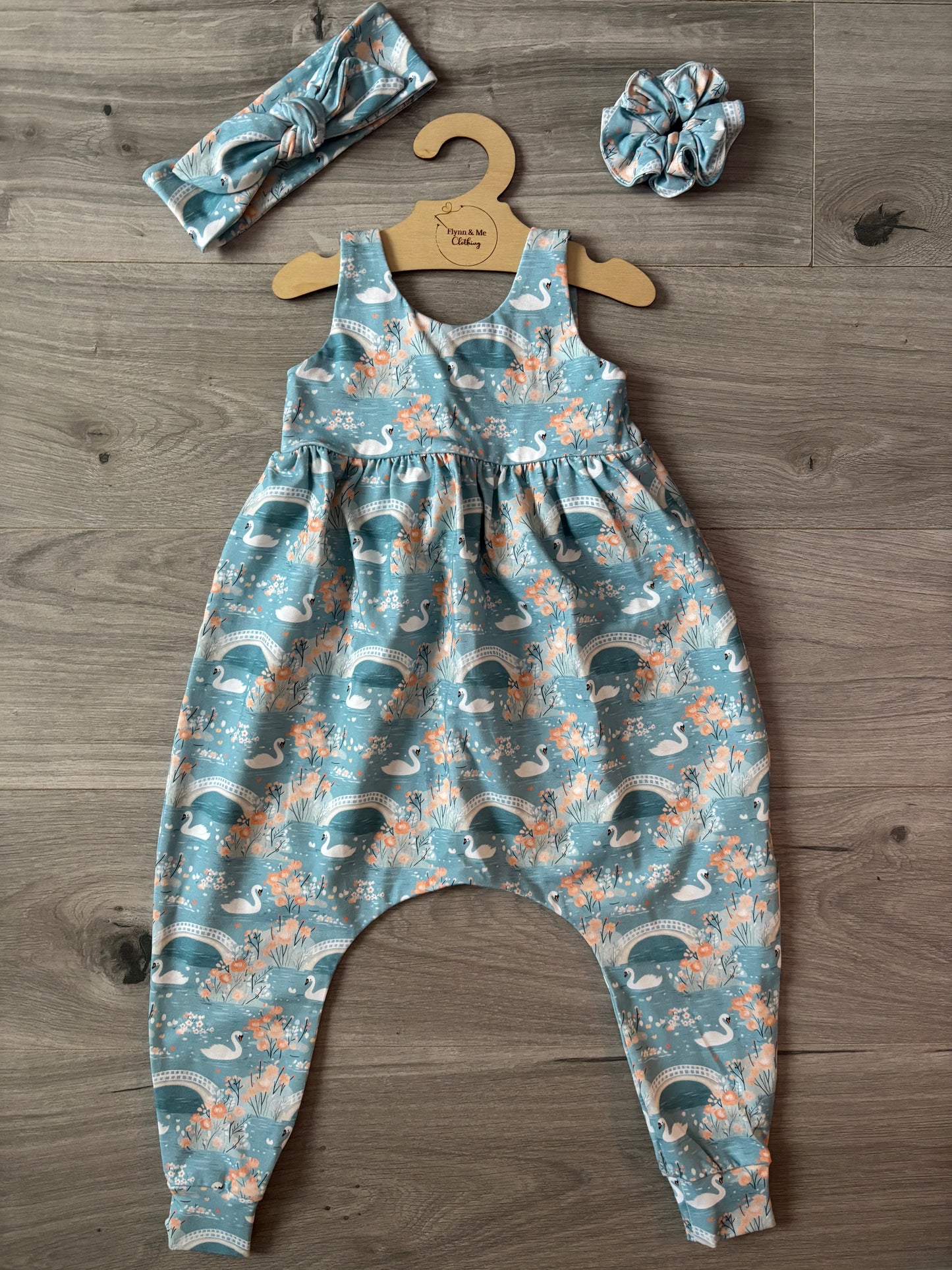 The Tale of Swan Lake Napa Romper
