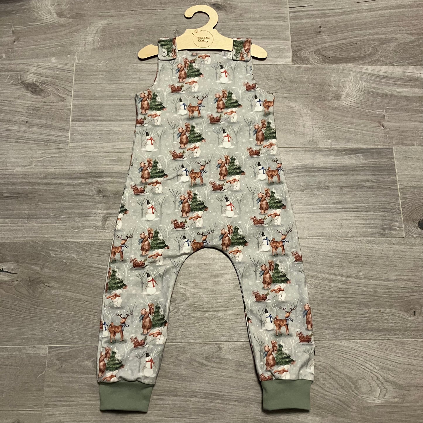 Chilly Nose and Snowy Toes Romper