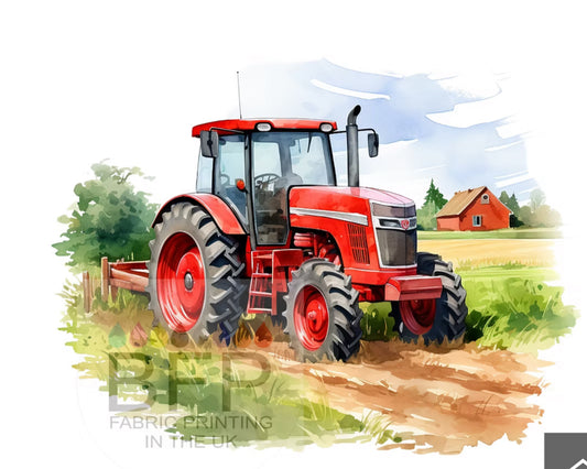 Red Tractor Top