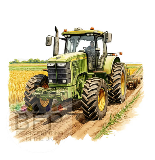 Green Tractor Top