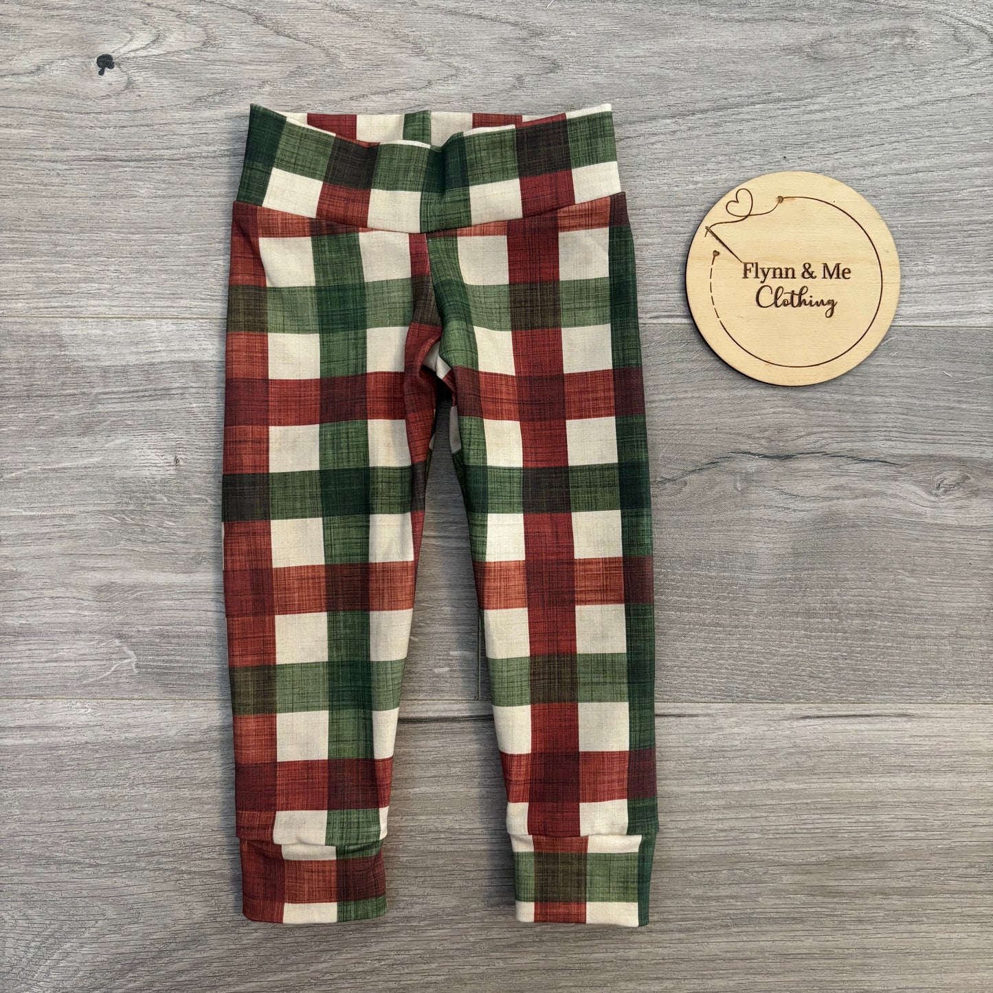 Plaid Tidings Leggings