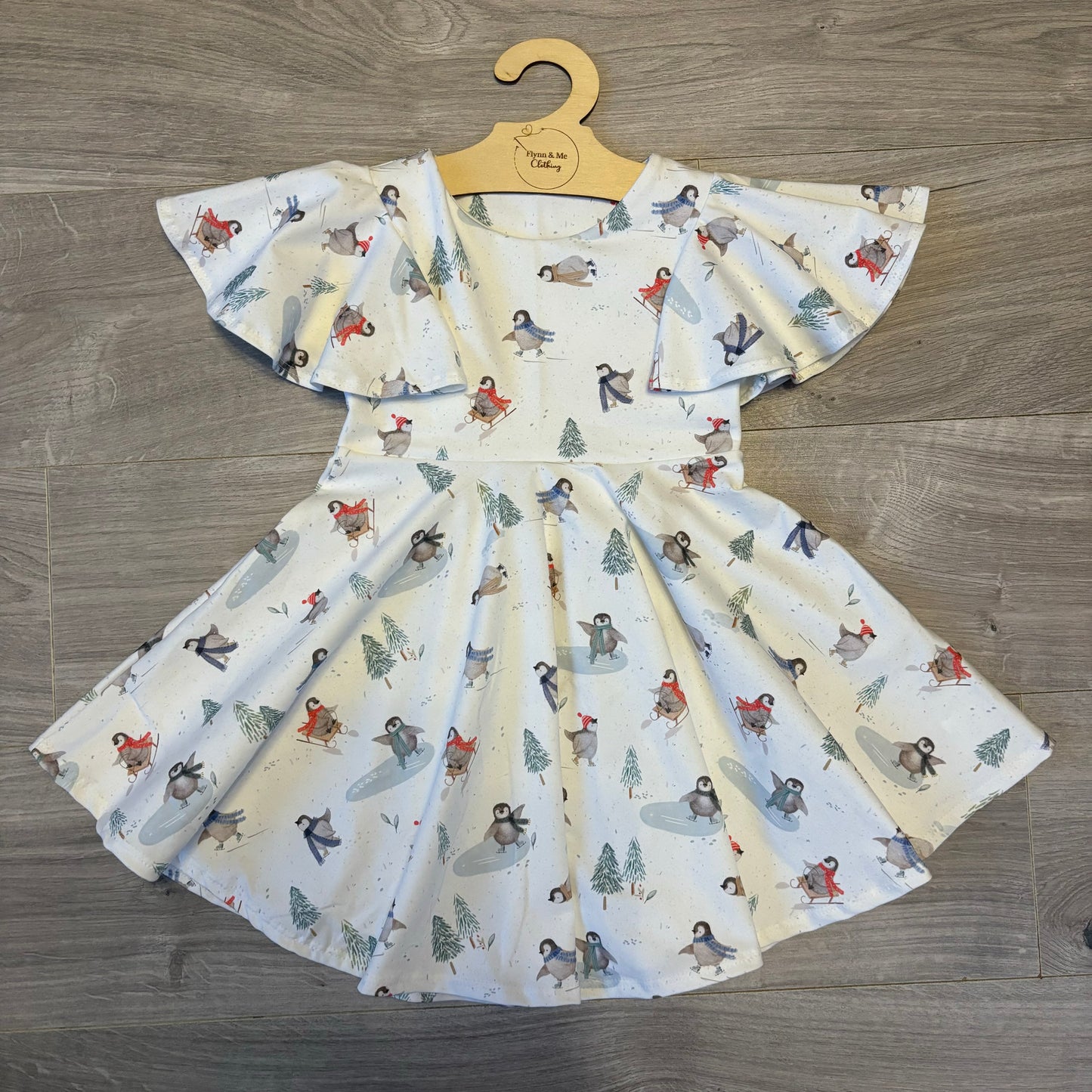 Penguin Parade Flounce Dress