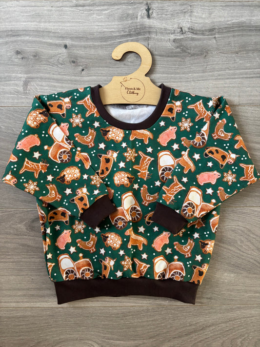 Gingerbread Farm Lounge Jumper