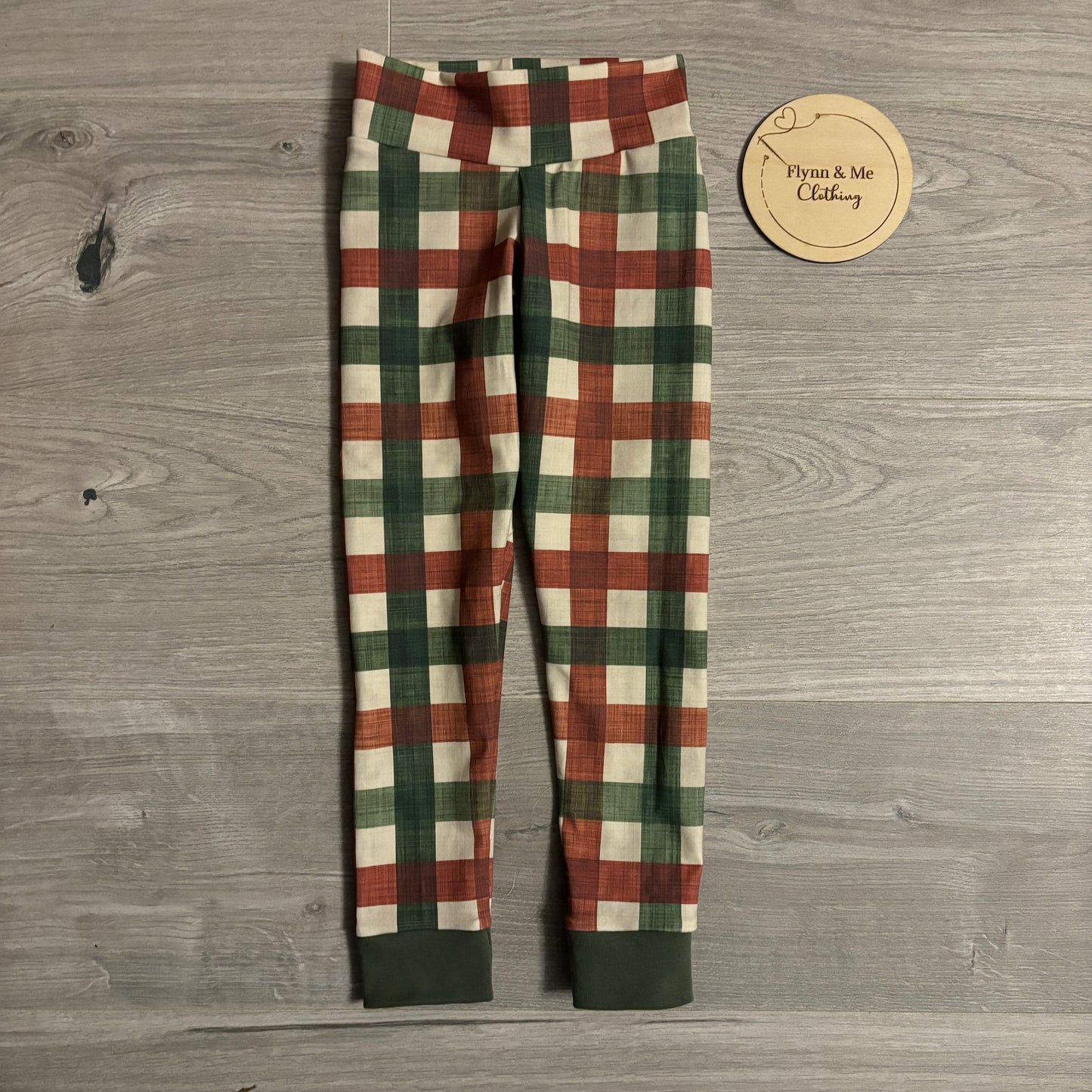 Plaid Tidings Leggings