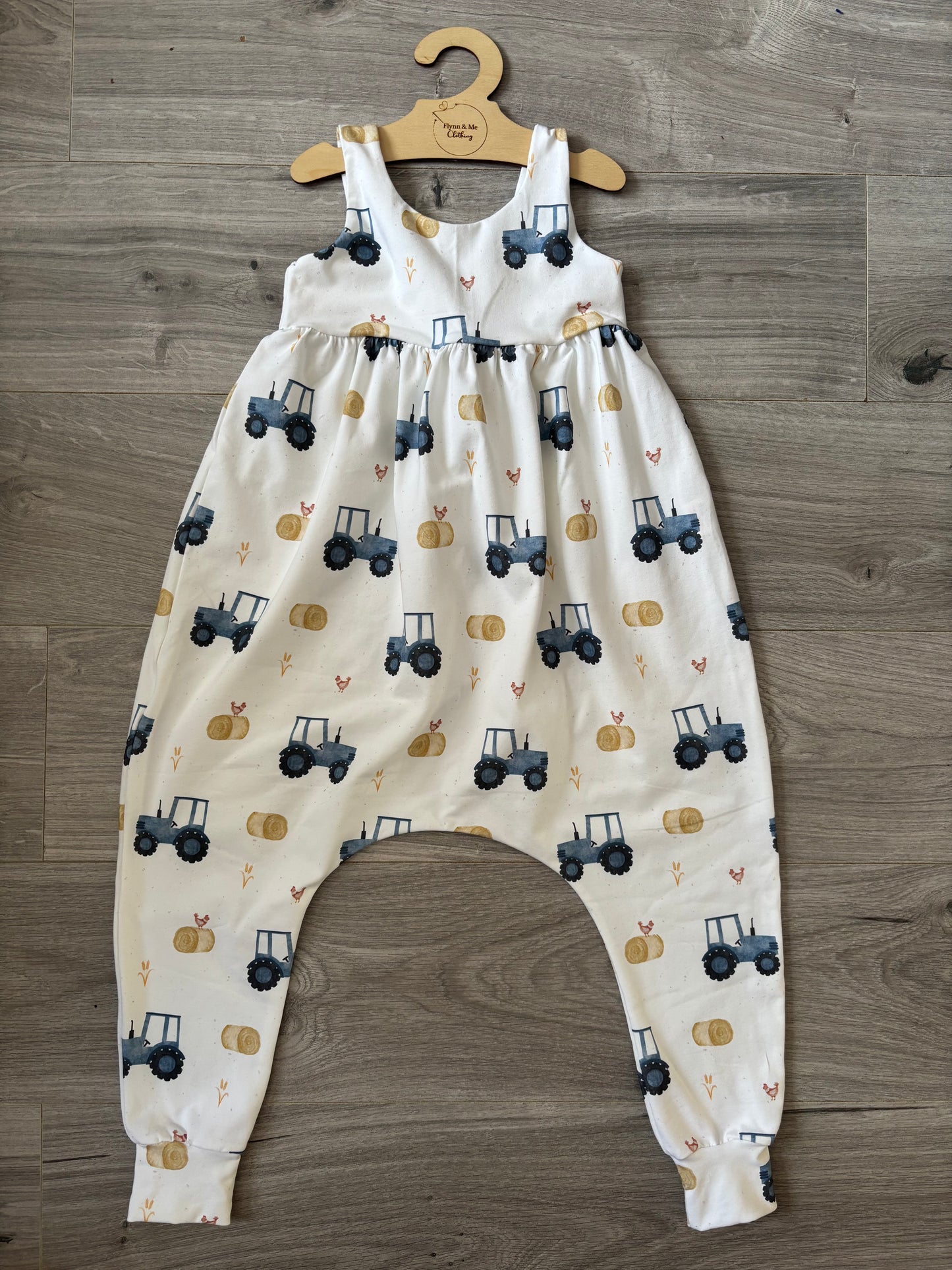 Little Farmer’s Ride Napa Romper