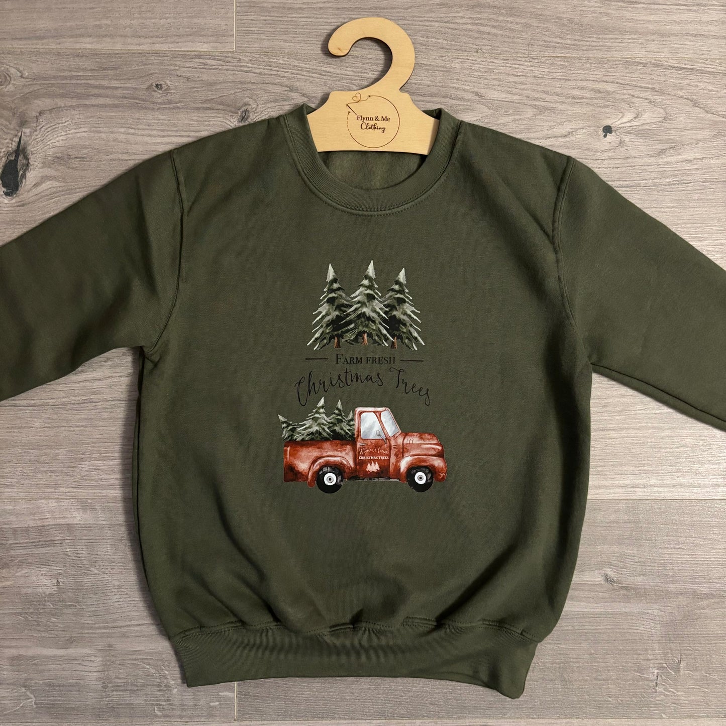 Farm Fresh Christmas Trees Sweater