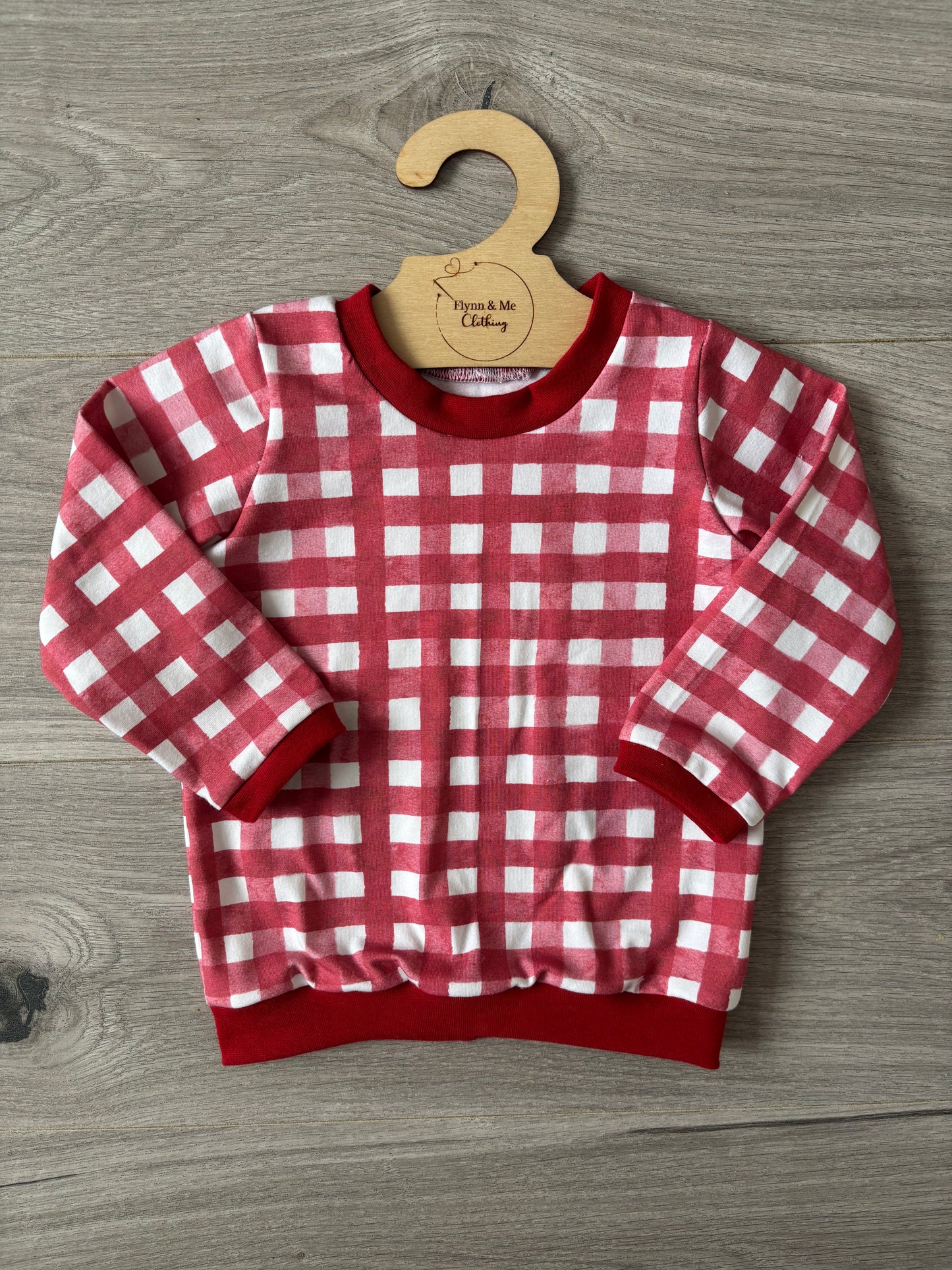 Mulled Gingham Top