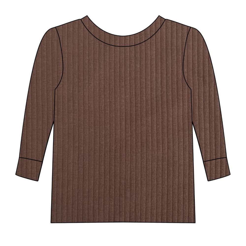 Brown Organic Top