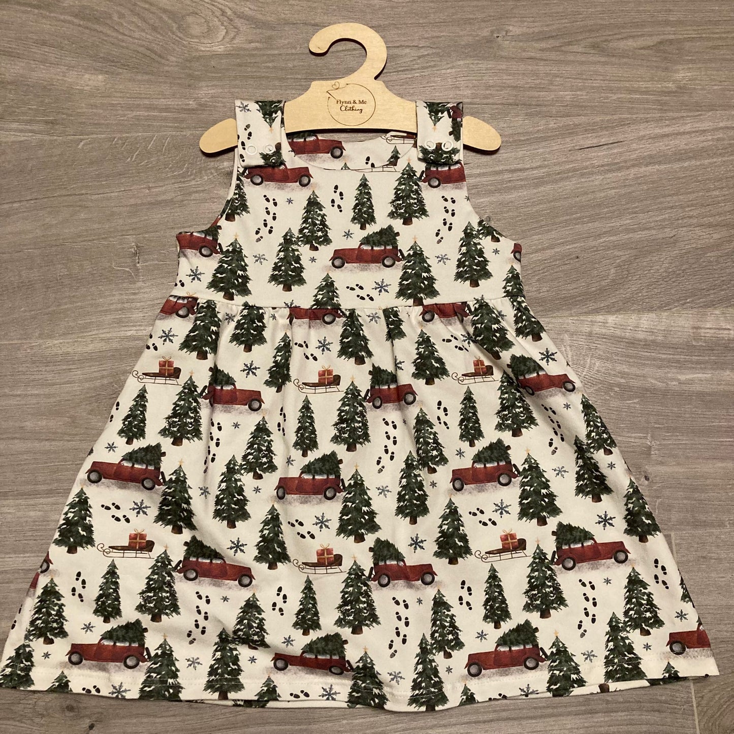 Flynn’s Trucks Gathered Dress